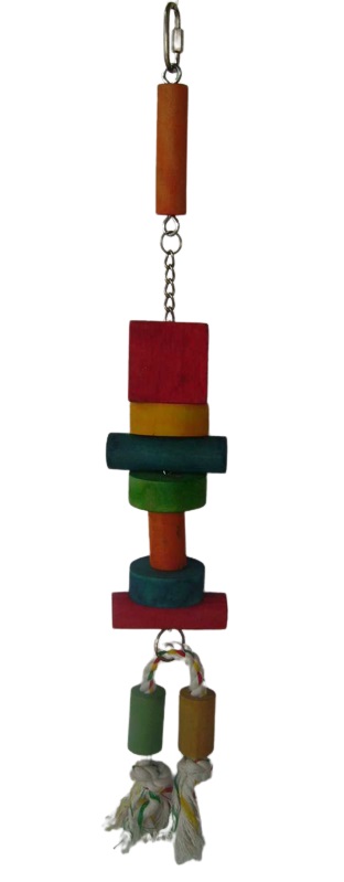 MINI BEAM Chewing Parrot toy 56*7cm