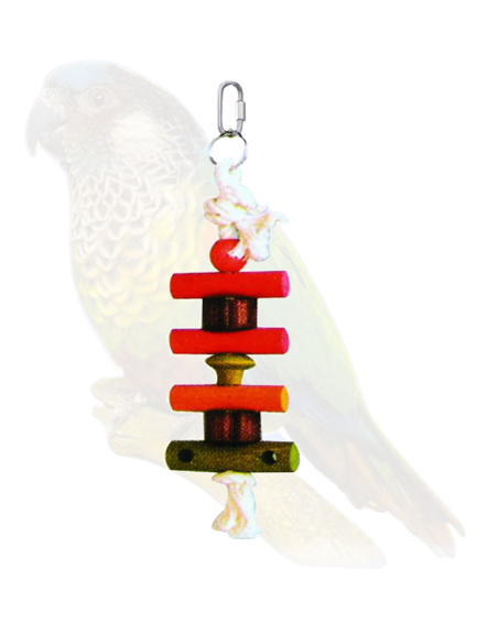 orange green rope toy 29*7cm