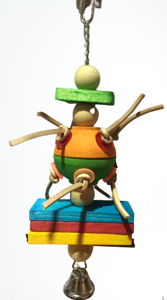 لعبة طيور معلقة ملونة 28*15 سم