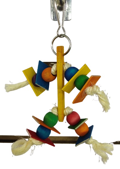 Wooden Block Swing Toy 15*9cm