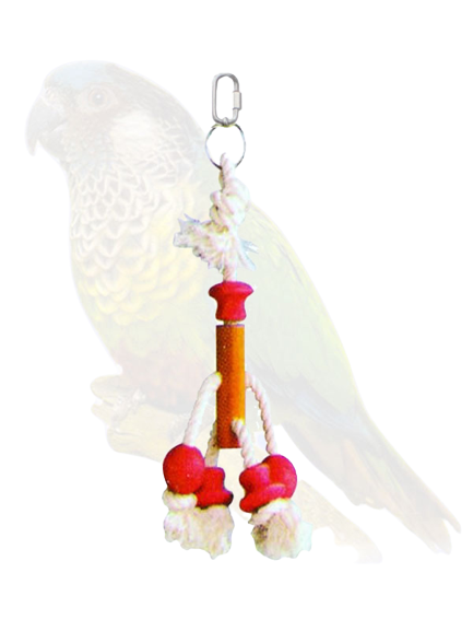 Colorful Wooden Bird Toy 37*9cm
