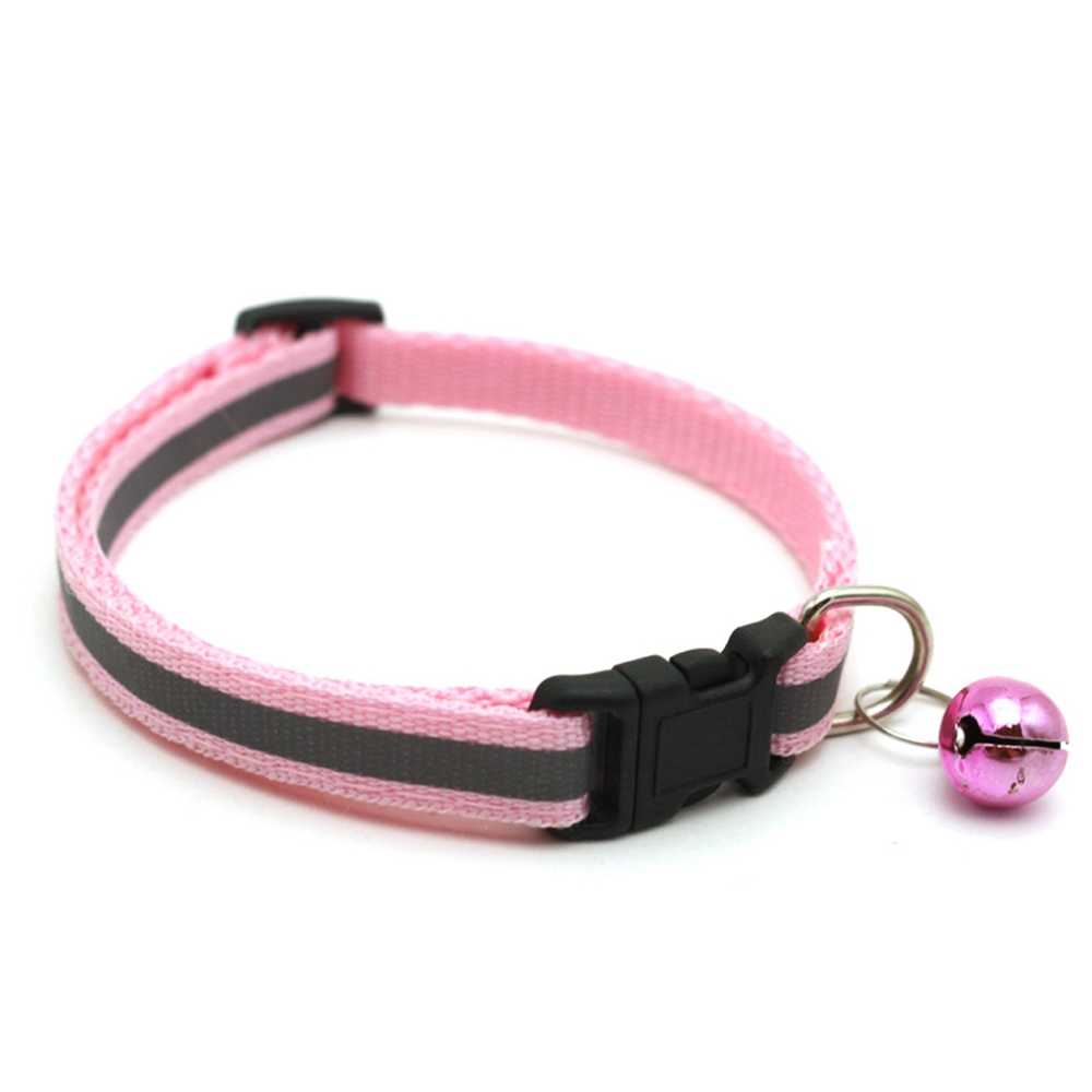 Cat Collar Pink S: W1cm*19-32cm