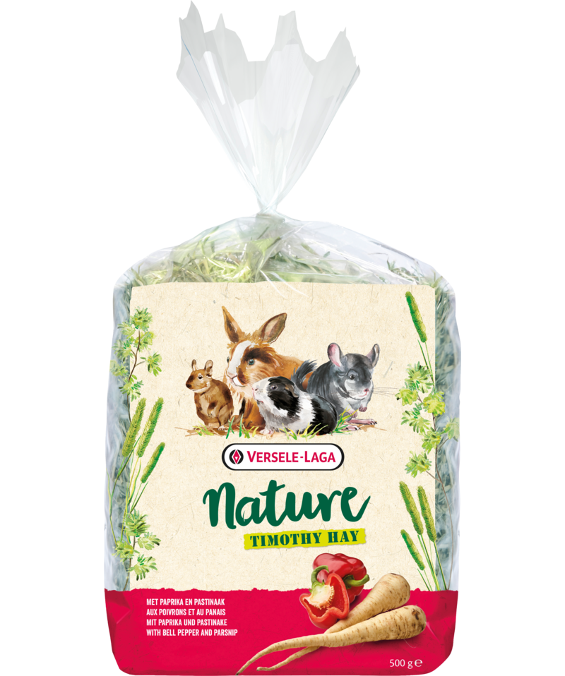 Timothy Hay Bell Pepper & Parsnip 500gm