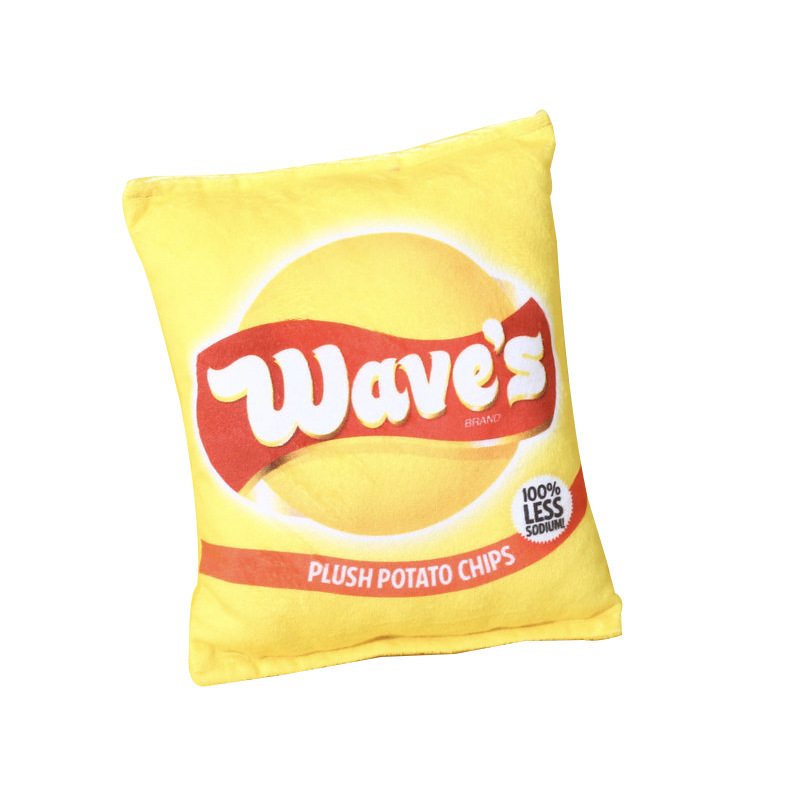 Pet Sounding Toy - Plush Potato Chips W14cm*H17cm