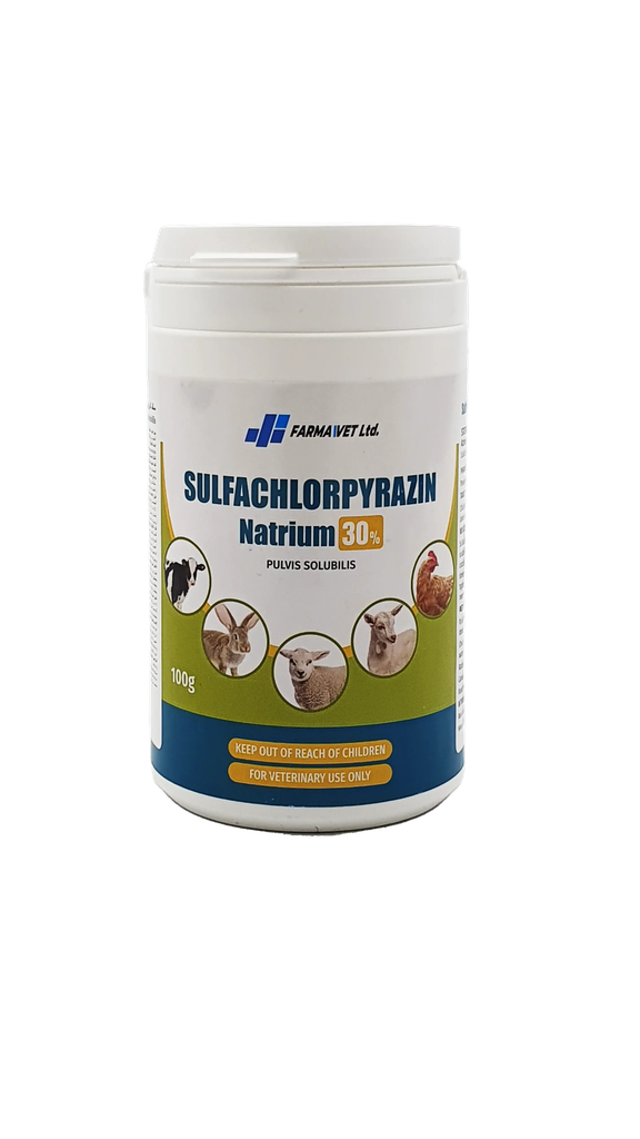 Sulfachlorpyrazin Natrium 30% - 100gm
