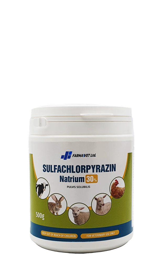 Sulfachlorpyrazin Natrium 30% - 500gm