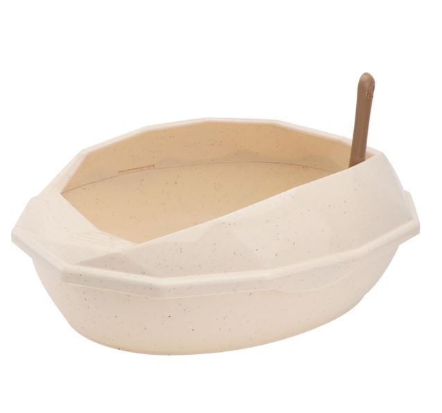 CL205 Cat Litter Box L38*W27*H14cm Small Coffee