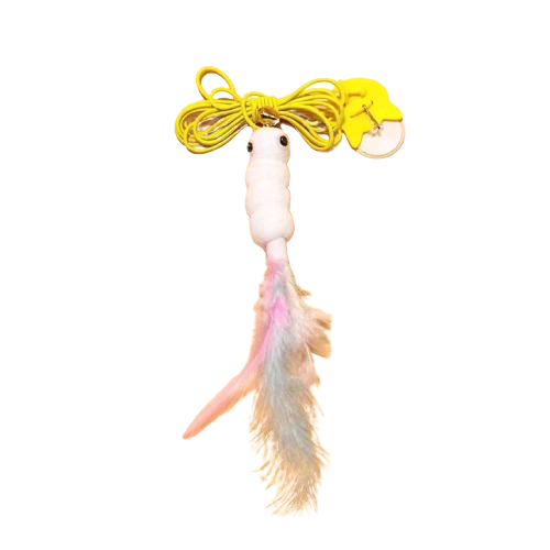 Door Hanging Cat Teaser Caterpiller Shape 2m