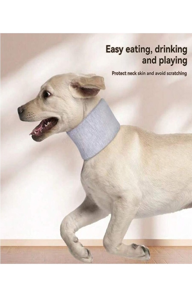 Anti-Bite Neck Protection Collar XS: Neck size 16-22cm, depth 6cm