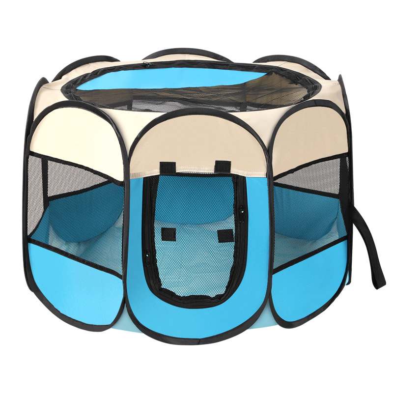 Portable Folding Pet Tent S: L73cm*W73cm*H43cm