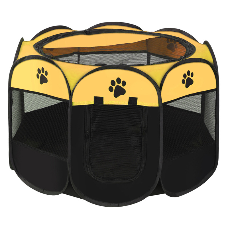 Portable Folding Pet Tent L: L114cm*W114cm*H58cm
