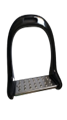 Aluminium Stirrup Black 12cm
