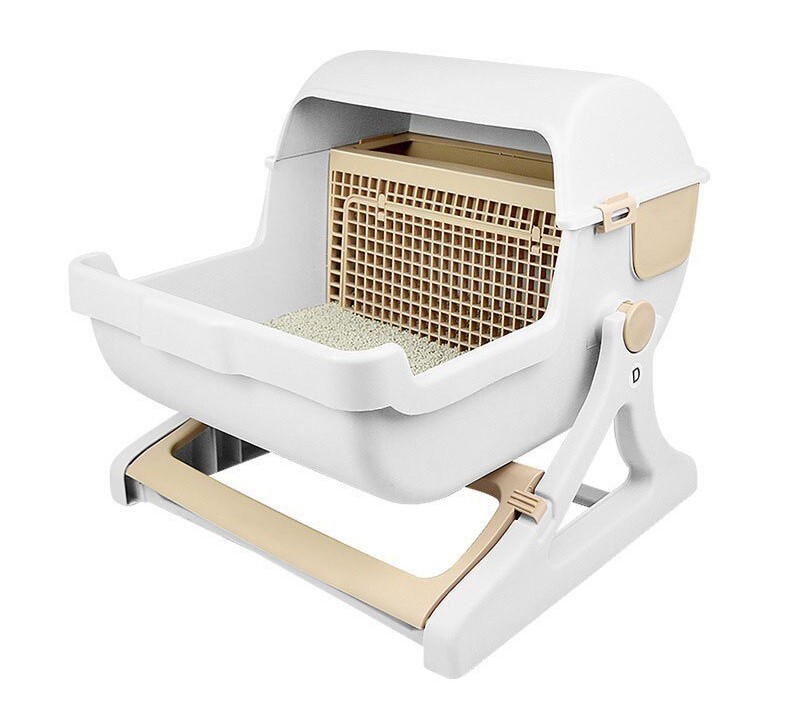 Semi Auto Cat Litter Box