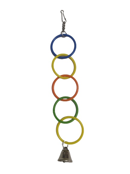 لعبة بلاستيكية دائرية ملونة