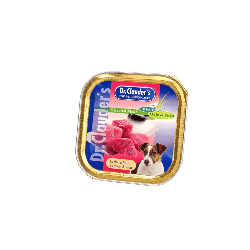 DC لحم سمك السلمون والأرز المختار 100 غرام