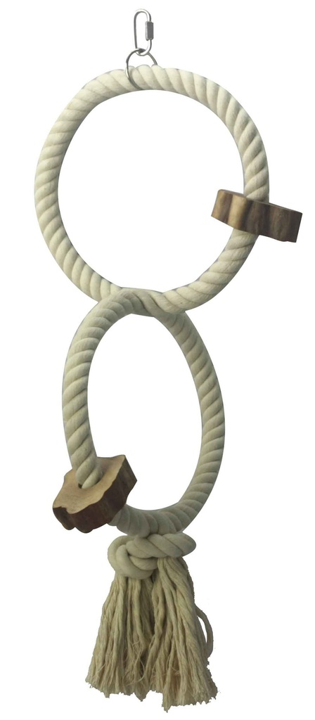 لعبة طائر دائرتين مقاس 37*20