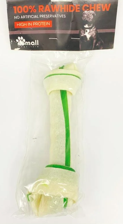 عظمة مزدوجة اللون معقودة 90 جرام 1 قطعة