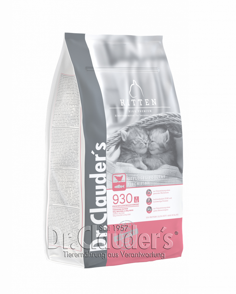 دكتور كلاودرز كيتين بريميوم غذاء للقطط الصغيرة 1.5كجم