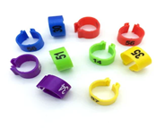 Gsfppro Plastic Clip Ring 9Mm With Number 100Pc