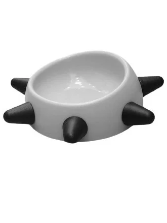 Pet Bowl  L 20.5*8 Cm White