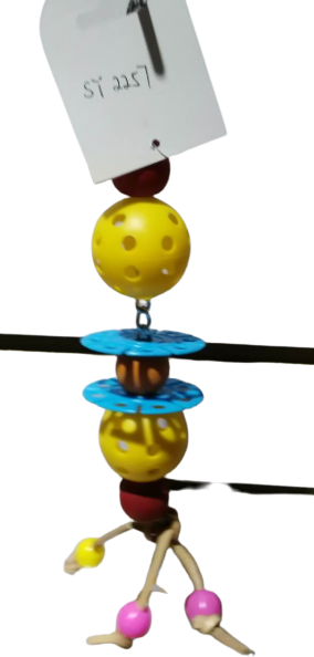  بلاستك بوول لعبة الطيور الخشبية 