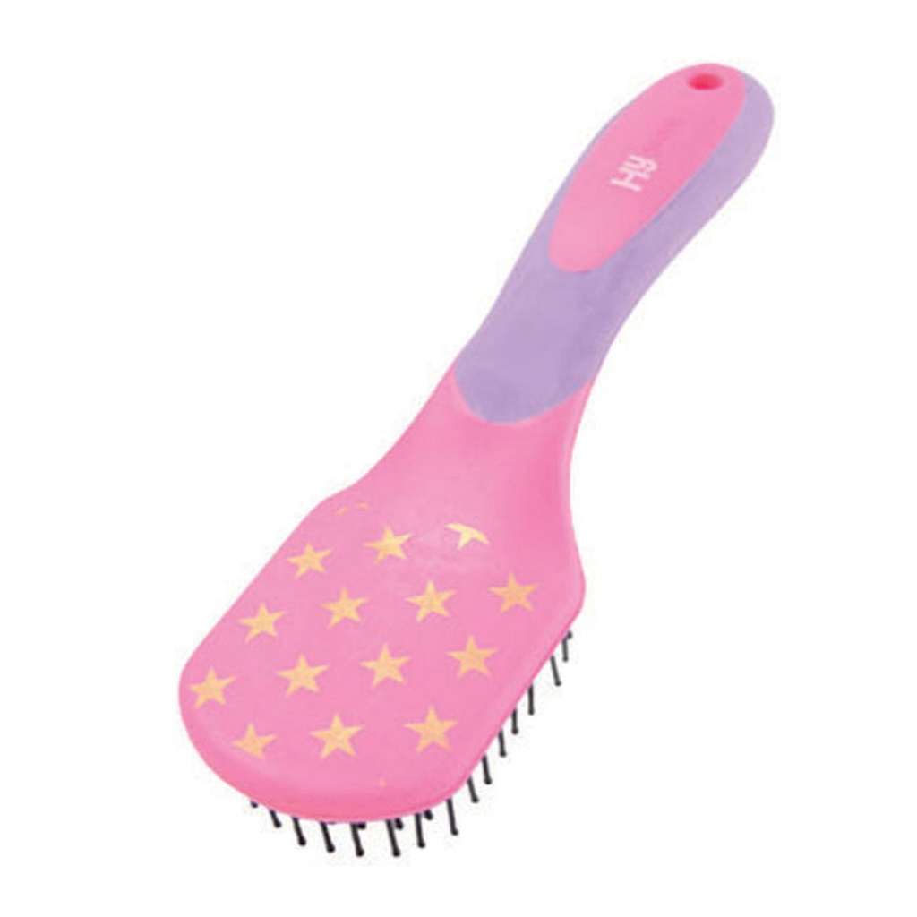 Softtouch Mane And Tail Brush With Star Printing 23*7.1cm Yellow