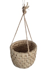 [0000000023771]  Wooden Bird Toys Hanging basket nest 32*15