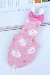 [69097019PKM] Bird Diapers Pink M
