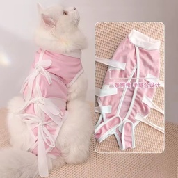 [6901202921PKL] Pet Clothing L: 3-5kg, bust 39cm, back length 26cm Pink