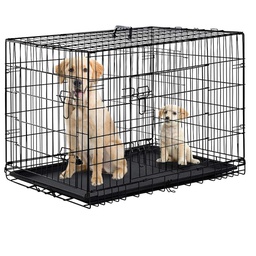 [691076857707] Dog Cage L107*W68.5*H77 with Divider