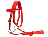 [5000] PP Horse Halter Large Red
